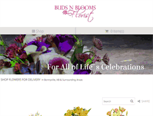 Tablet Screenshot of bonnyvilleflorist.com